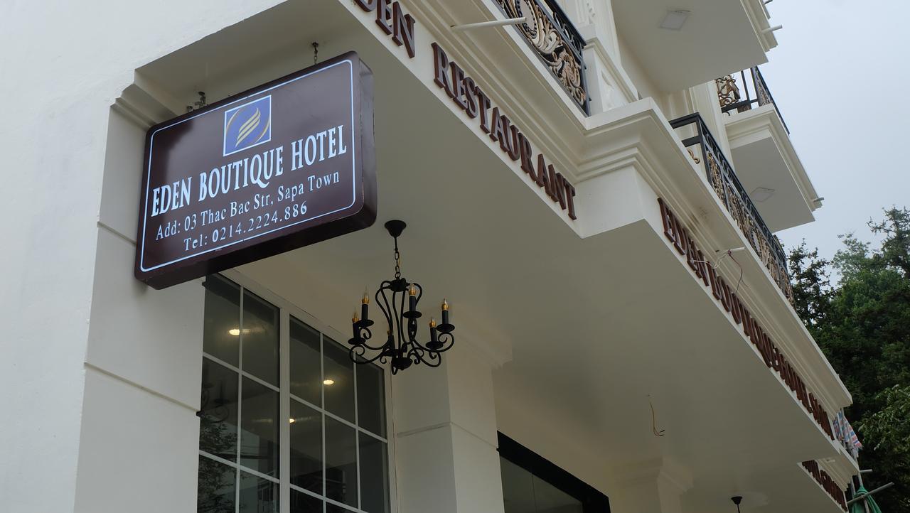 Eden Boutique Hotel & Spa Sa Pa Kültér fotó