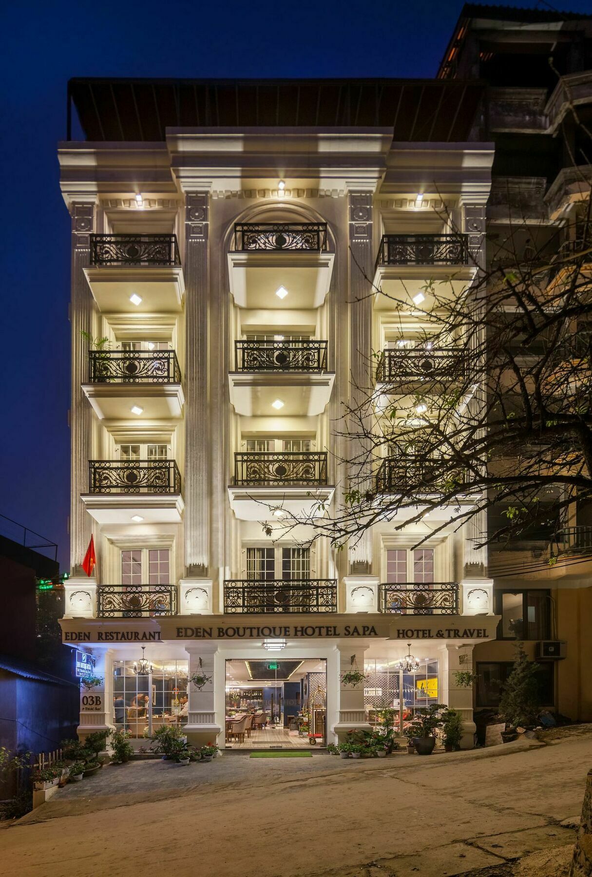 Eden Boutique Hotel & Spa Sa Pa Kültér fotó